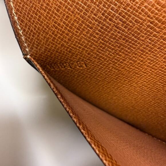 Louis Vuitton Vintage Monogram Coated Canvas Holder Card Case Wallet Authentic - Picture 3 of 12